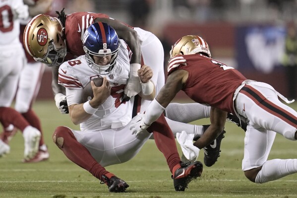 New York Giants are 1 2 after another lop sided loss facing a